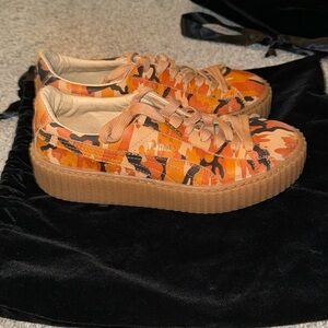 Rihanna Fenty Exclusive Camo Creepers